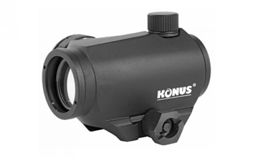 Konus Atomic 2.0 Red/Green Dot Sight, 4 MOA, With Picatinny Mount, Matte Black Finish 7200