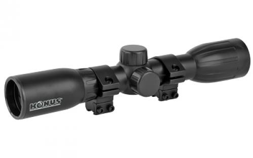 Konus Konushot, Rifle Scope, 4X32, 30/30 Reticle, Matte Finish 7350