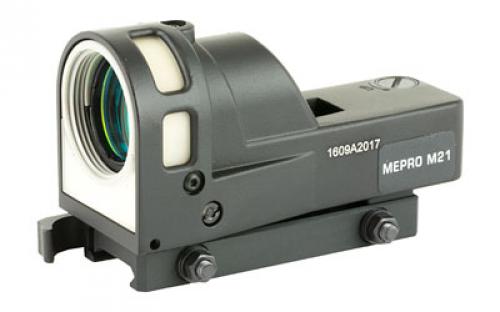 Meprolight M-21 Reflex Sight, Open-X Reticle, Black, Quick Disconnect Mount Mepro M21 X