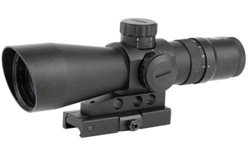 NCSTAR 3-9X42 MarkIII Tactical GenII, 3-9X Magnification, 42mm Objective Lens, Mil Dot Reticle, Black STM3942GV2