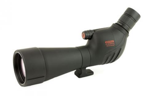 Redfield Rampage Spotting Scope Kit, 20-60X80mm, Angled Eyepiece, Retractable Lens Shade, Compact Tripod, Black Finish 114651