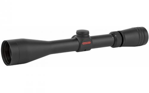 Redfield Revolution Rifle Scope, 3-9X40, 1, 4-Plex Reticle, Accu-Trac 1/4 MOA finger-click adjustments, Rapid Target Acquisition Eyepiece, Matte Finish 67090