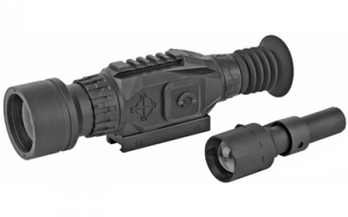 Sightmark Wraith HD 4-32x50, Day or Night Vision Riflescope, Black Finish, Multiple Reticles, Removable IR Illuminator, Fits Picatinny Rail SM18011