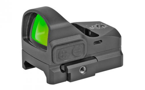 Truglo TRU-TEC Micro Red Dot, 1X23, 3MOA, 23mm X 17mm Multi-Coated Objective Lens, Matte Black, Hardshell Cover, 45 Degree Offset Mount, and CR2032 Battery Included TG8100BM
