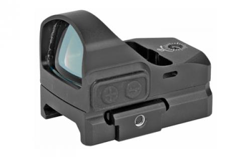 Truglo TRU-TEC Micro Green Dot, 1X23, 3MOA, 23mm X 17mm Multi-Coated Objective Lens, Matte Black, Hardshell Cover and Picatinny Mount, CR2032 Battery Included TG8100G