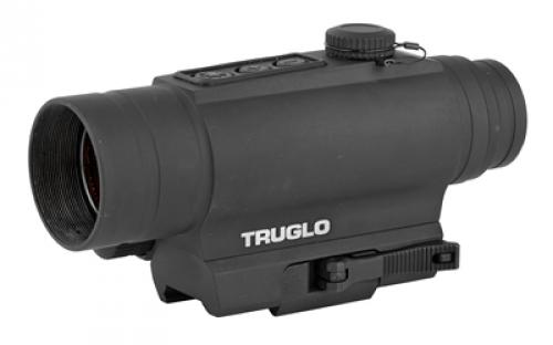 Truglo Tru-Tec, Red Dot, 30mm, Fits Picatinny/Weaver, 2MOA Reticle, Black Finish, 650nm Red Laser, Quick Detach Mounting System TG8130RN