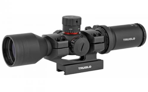 Truglo Tactical 30 Rifle Scope, 3-9X42, 30mm, Illuminated Reticle, Includes 1 Piece Base TG8539TL