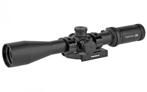 Truglo EEMINUS Rifle Scope, 4-16X44mm, 30mm Main Tube, T.P.R. (Illuminated TacPlex Reticle, APTUS-M1 1 Piece Base Throw Lever, Black Finish TG8541TLR