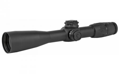 US Optics B-17 Rifle Scope, 3.2-17x50mm, 34mm, Digital Red FFP GAP Reticle, 100 Click Elevation Knob and US#5 Windage Knob with 1/10 MIL Adjustment B-17 17 GAP