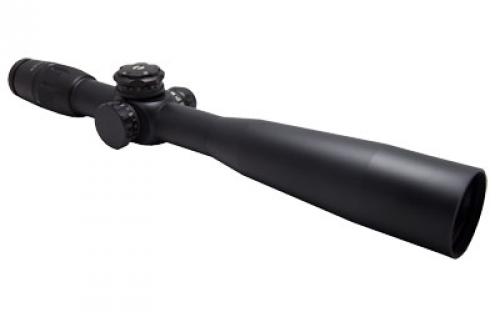 US Optics B-25 Rifle Scope, 5-25x52mm, 34mm, Digital Red FFP GAP Reticle, 100 Click Elevation Knob and US#5 Windage Knob with 1/10 MIL Adjustment. B-25 GAP