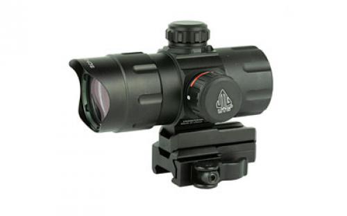Leapers, Inc. - UTG Instant Target Aiming Sight, 4.2, Red/Green CQB Dot, with Quick Disconnect Mount, Black Finish SCP-DS3840W