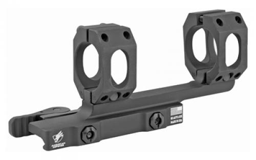 American Defense Mfg. AD-Recon Scope Mount, Dual Quick Detach,  Vertical Spit Rings, 20 MOA, 2 Offset, 30MM, Standard Height, Black AD-RECON-20MOA-30-STD