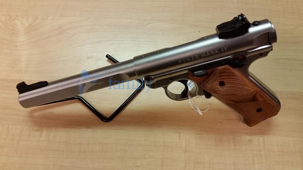 Ruger Mark IV Competition, Single Action, Semi-automatic, Metal Frame Pisto...